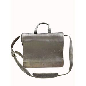 Bayada Unisex Dark Brown Leather Messenger / Laptop Bag / Organizer SKU 5079